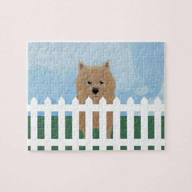 Rompecabezas de Norwich Terrier (Horizontal)
