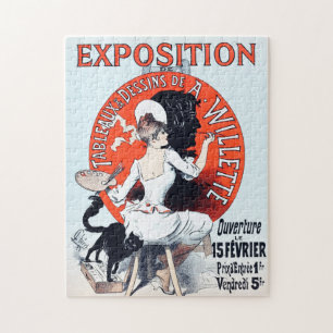 Rompecabezas de Nouveau del arte de la exposición
