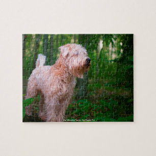 Rompecabezas de nuestro terrier Wheaten, nuestra m