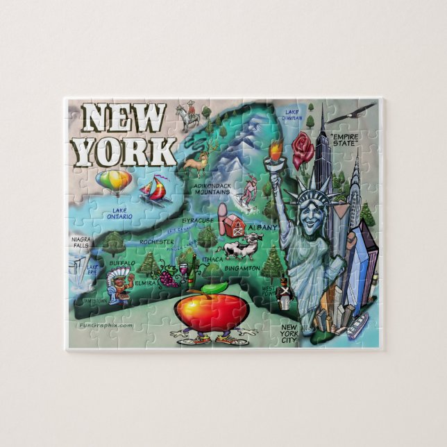 Rompecabezas de Nueva York (Horizontal)