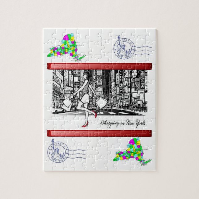 Rompecabezas de Nueva York (Vertical)