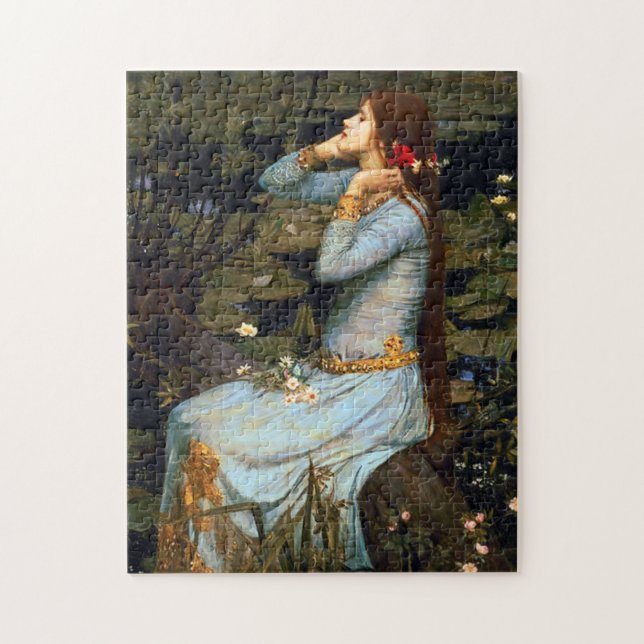 Rompecabezas de Ofelia del Waterhouse (Vertical)