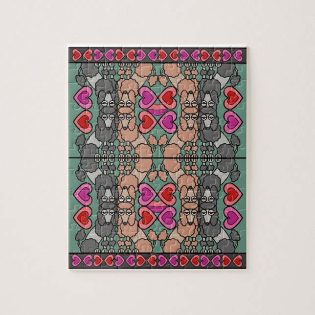 Rompecabezas de Oodles Jigsaw (Diseño de pepinos d (Vertical)