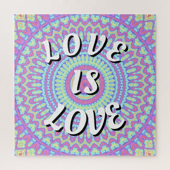 Rompecabezas de Orgullo Amor es Amor (Vertical)