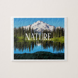 Rompecabezas de paisaje natural | Montaña, árboles