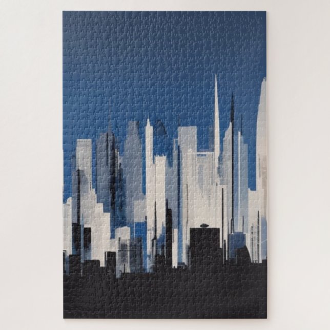 Rompecabezas de paisaje urbano (Vertical)
