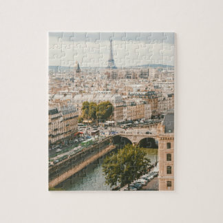 Rompecabezas de paisaje urbano escénico de París F