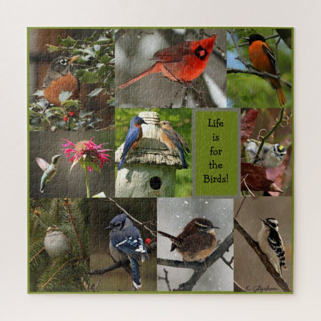 Rompecabezas de pájaro (Vertical)