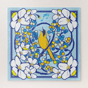 Rompecabezas de pájaro sonoro cuadrado 20x20 para
