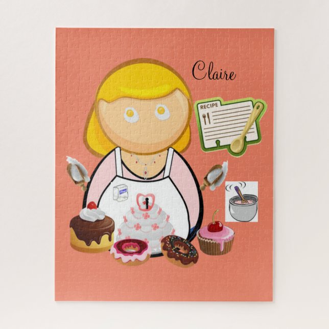 Rompecabezas de panadería (Vertical)