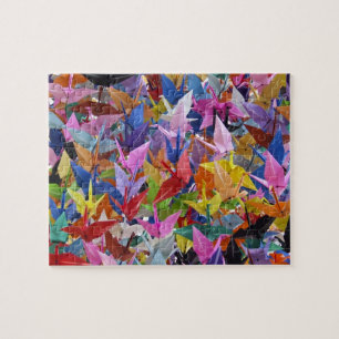 Rompecabezas de papel de 1.000 grúas de Origami