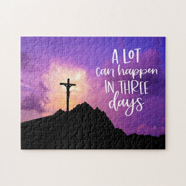 Rompecabezas de Pascua de Jesús (Horizontal)