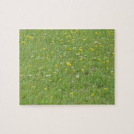 rompecabezas de patrones de almenado de flores sil