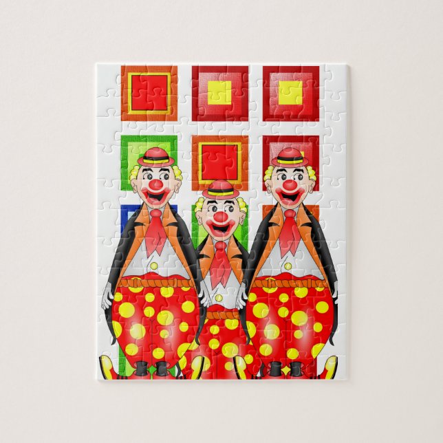 Rompecabezas de payaso (Vertical)