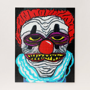 rompecabezas de PAYASO ATERRADOR de HALLOWEEN