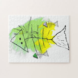 Rompecabezas de peces primitivos