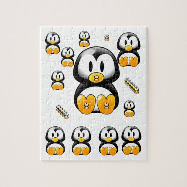 Rompecabezas de Penguin Jigsaw (Vertical)