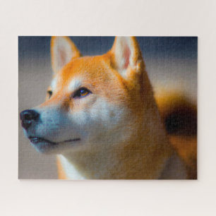 Rompecabezas de Perros Shiba Inu.