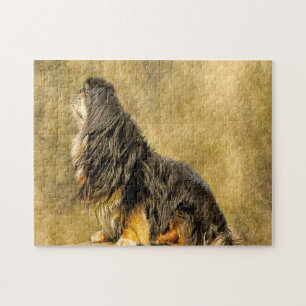 Rompecabezas de Perros Spaniel Tibetano