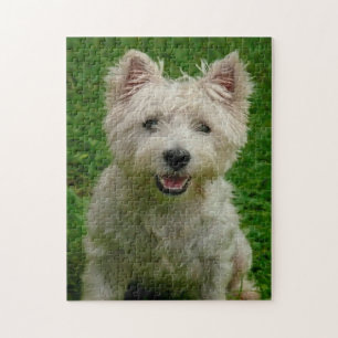 Rompecabezas de perros Westie.