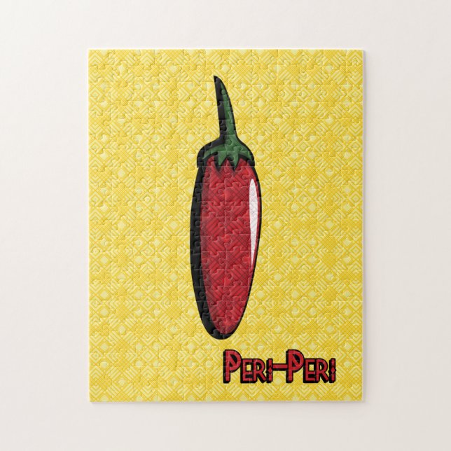 Rompecabezas de Pimiento Chili Peri-Peri (Vertical)