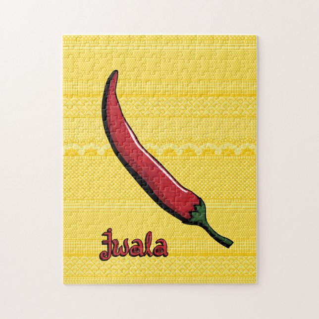 Rompecabezas de Pimiento Jwala (Vertical)