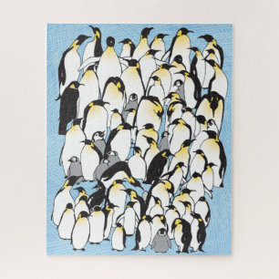 Rompecabezas de pingüino de 16x20 para personas d
