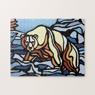 Rompecabezas de pintura de oso - Rompecabezas de a