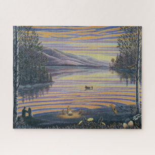 Rompecabezas de pintura de paisaje de BC Rock'n th