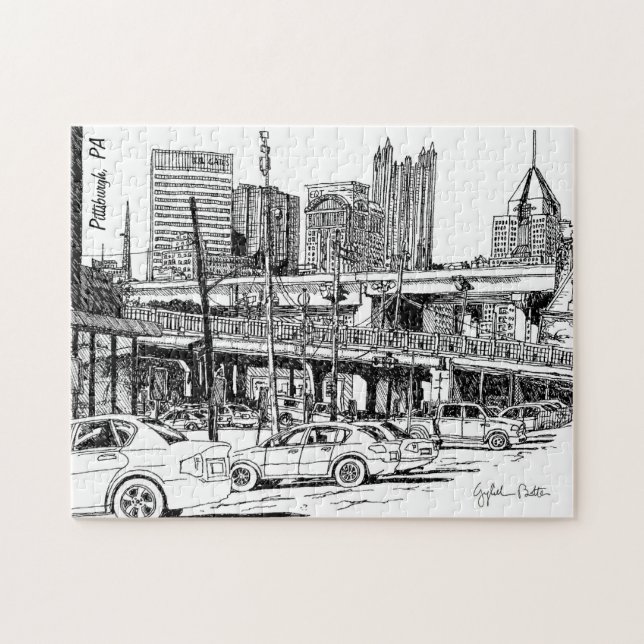 Rompecabezas de Pittsburgh (Horizontal)