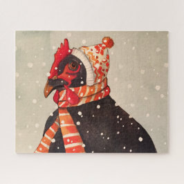 Rompecabezas de pollo de invierno de 540 piezas