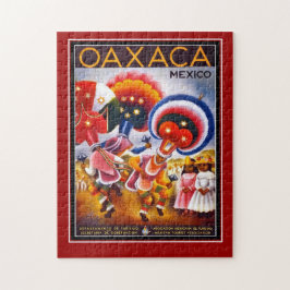 Rompecabezas de póster de viaje a México