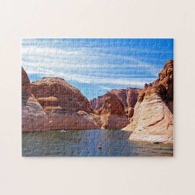 Rompecabezas de Powell Arizona del lago (Horizontal)