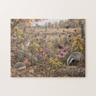 Rompecabezas de Pradera de Otoño