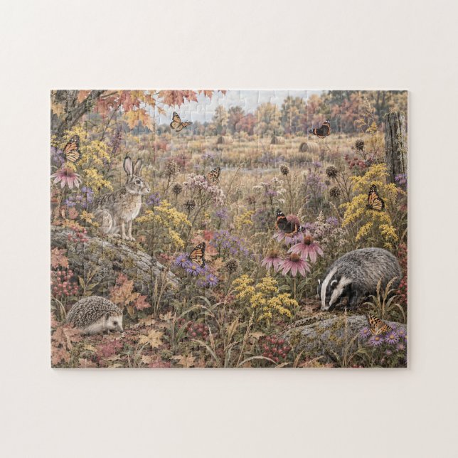 Rompecabezas de Pradera de Otoño (Horizontal)