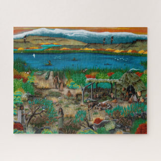 Rompecabezas de pueblo de Paiute