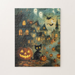 Rompecabezas de pueblo fantasma