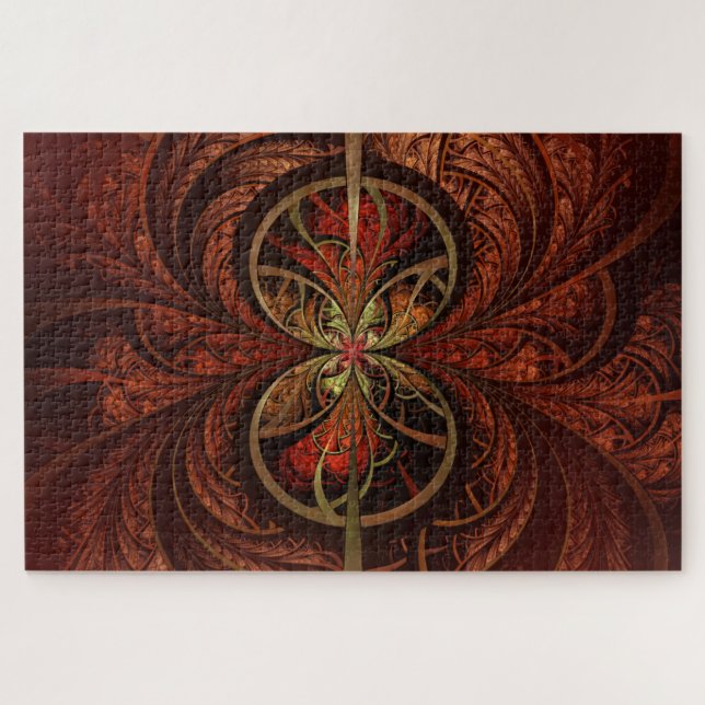 rompecabezas de puntos centrales (Horizontal)