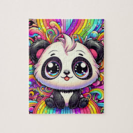 Rompecabezas de Rainbow Panda