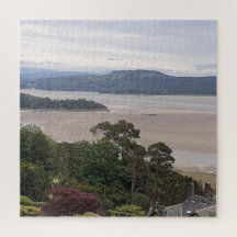 Rompecabezas de Rainy Morecambe Bay Jigsaw