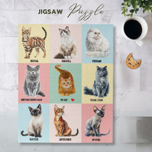 Rompecabezas de raza de gato personalizado – Agreg