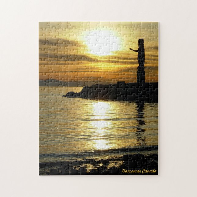 Rompecabezas de recuerdo de Vancouver Regalos de l (Vertical)