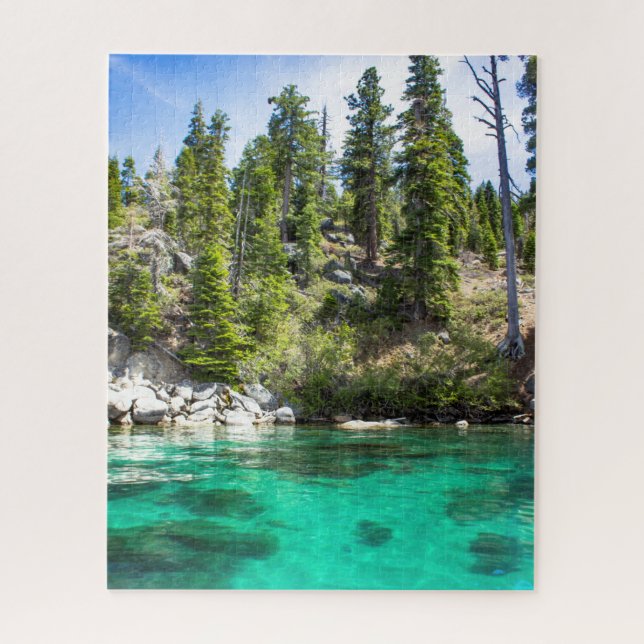 Rompecabezas de recuerdo del lago Tahoe (Vertical)