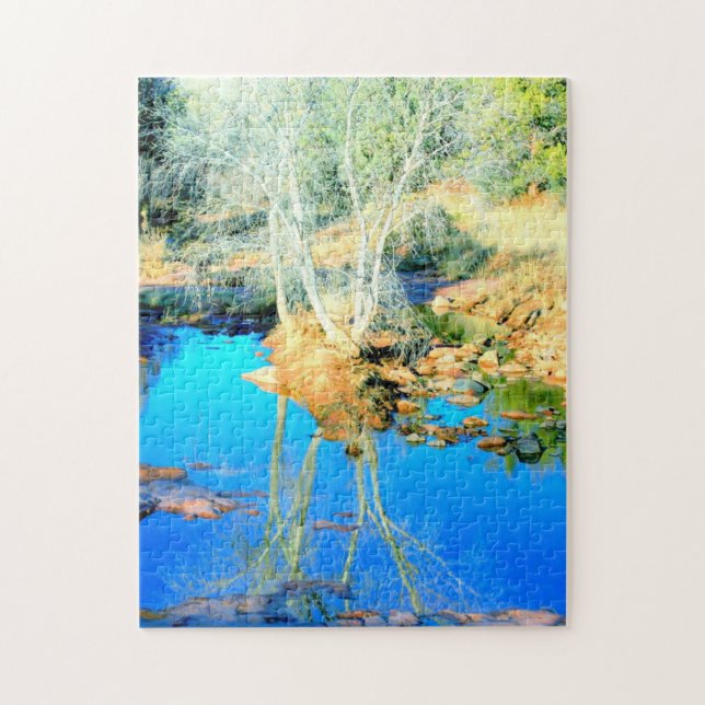 rompecabezas de reflexión de agua (Vertical)