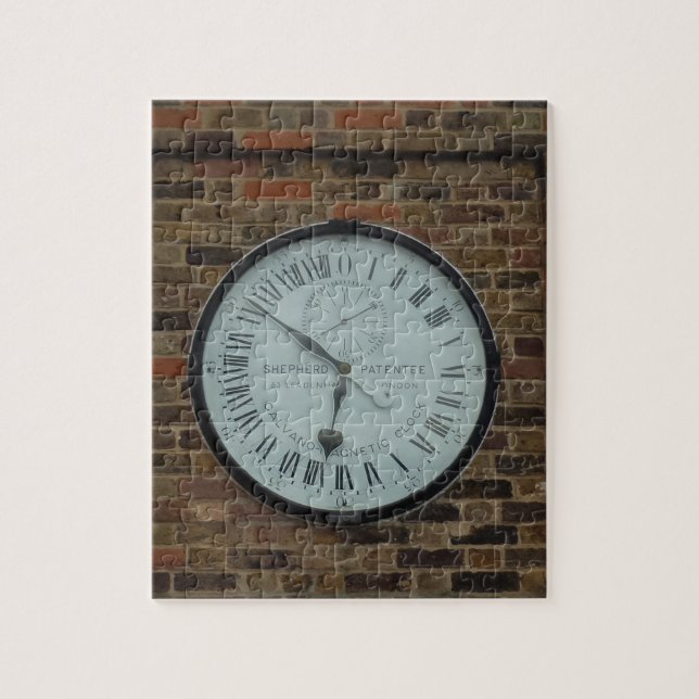 Rompecabezas de reloj galvanomagnético (Vertical)