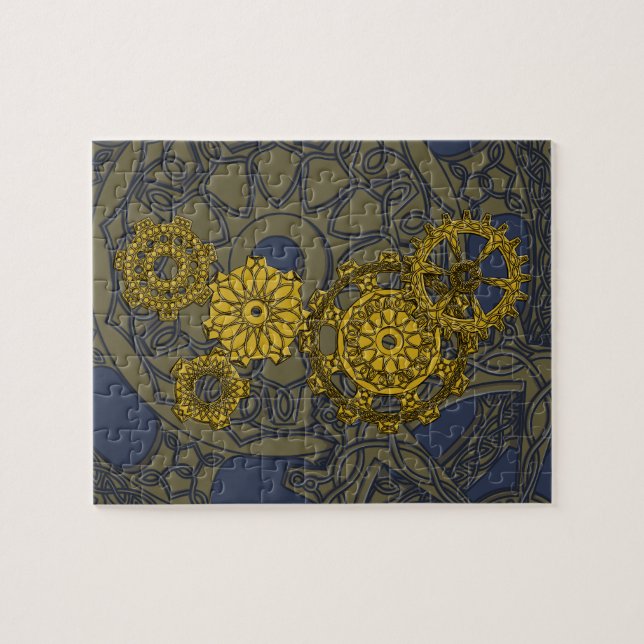 Rompecabezas de reloj trenzado (Horizontal)