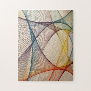 Rompecabezas de resumen geométrico - Diversión col