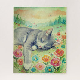 Rompecabezas de retrato de gato