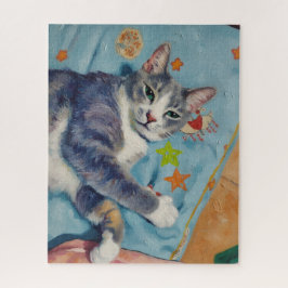 Rompecabezas de retrato de gato