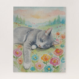 Rompecabezas de retrato de gato